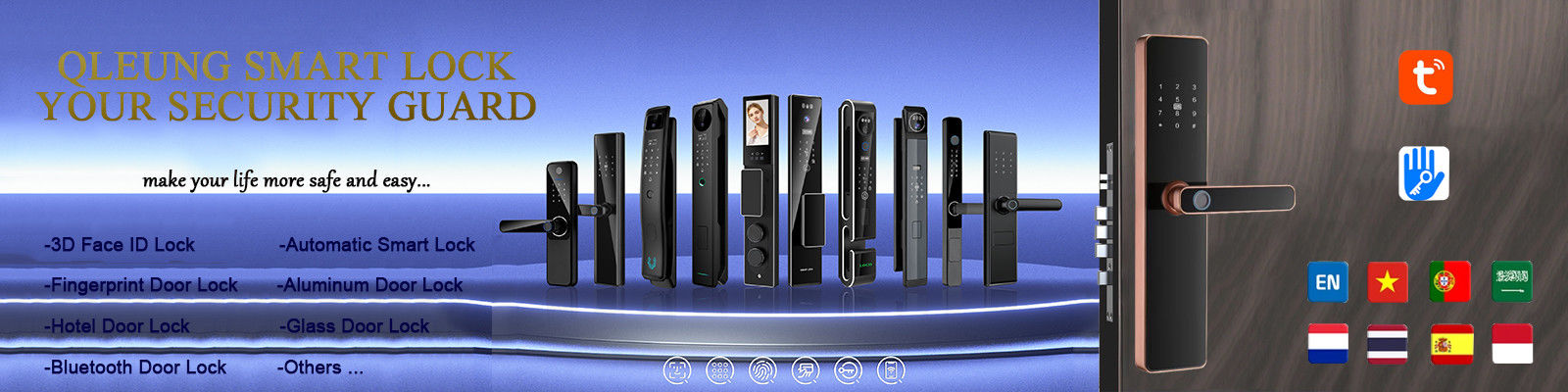 Κλειδωτήρας πόρτας Bluetooth