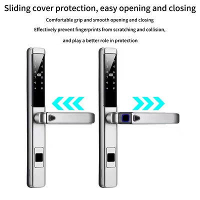 S616 IP65 Waterproof WiFi Smart Fingerprint Door Lock Aluminum Alloy