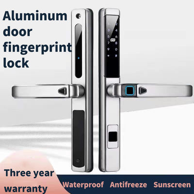 S616 IP65 Waterproof WiFi Smart Fingerprint Door Lock Aluminum Alloy