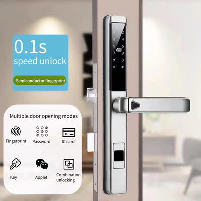 QLEUNG S616 IP65 Waterproof Smart Door Lock with Fingerprint and Tuya App