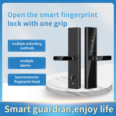 Tuya Wifi TTlock έξυπνη κλειδαριά δακτυλικών αποτυπωμάτων Bloqueio δακτυλικών αποτυπωμάτων είσοδο κλειδαριά πόρτας