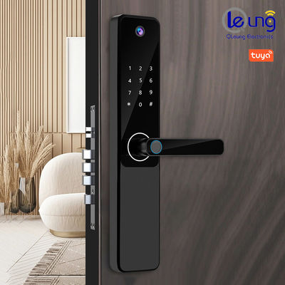 8 Γλωσσική κάμερα κλειδαριά πόρτας S802Pro Fingerprint Smart Lock