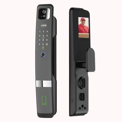 Qleung S924MAX Βιομετρικό δακτυλικό αποτύπωμα με κάμερα HD Ψηφιακό τηλεχειριστήριο έξυπνη κλειδαριά πόρτας