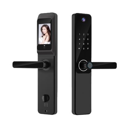 S802Pro HD κάμερα Intelligente Tuya Βιομετρικό δακτυλικό αποτύπωμα IC κάρτα κλειδί έξυπνη κλειδαριά πόρτας σπίτι με σύνδεση WiFi