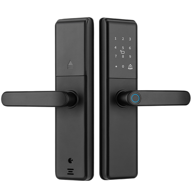 Έξυπνη κλειδαριά πόρτας Qleung S851 Smart Home, τηλεχειριστήριο Tuya APP, ξεκλείδωμα με δακτυλικό αποτύπωμα, κωδικό πρόσβασης, κάρτα και κλειδί