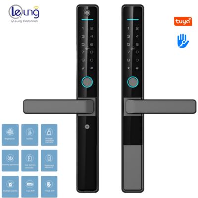 Εξωτερική αδιάβροχη έξυπνη κλειδαριά πόρτας με κατασκευή από κράμα αλουμινίου και 2 χρόνια εγγύηση