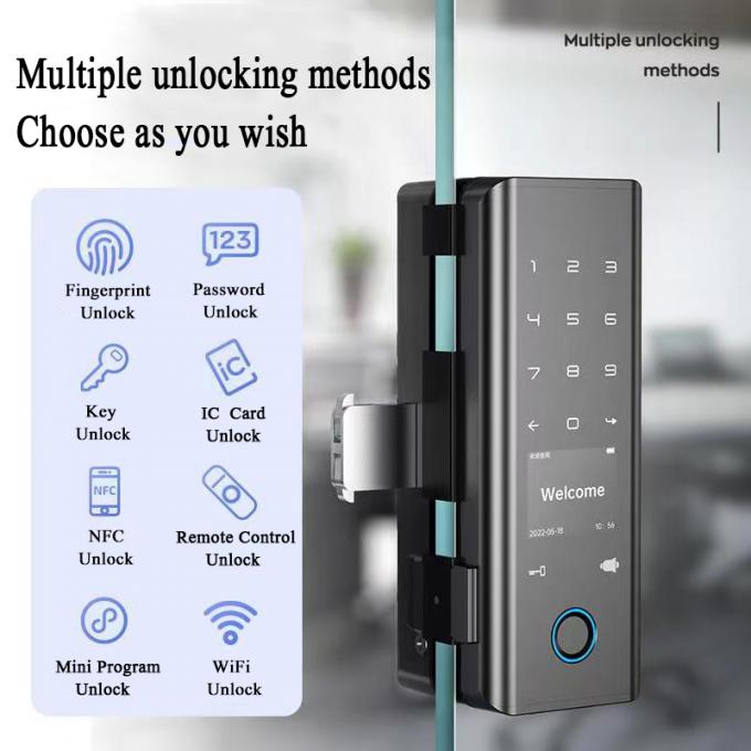 Qleung G9S Tuya Doorbell Κάρτα Password δακτυλικό αποτύπωμα Ψηφιακή κλειδαριά έξυπνη κλειδαριά πόρτας στο σπίτι 4